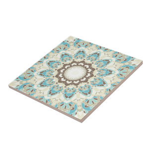 Mandala Print Tegel Tegeltje