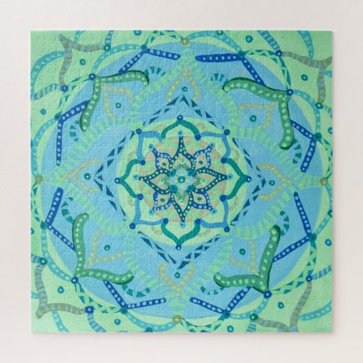 Mandala Puzzle Legpuzzel (Verticaal)