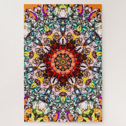 Mandala Puzzle Legpuzzel (Verticaal)
