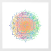 Mandala Raamsticker (Vel)