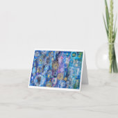 Mandala Rain Note Card Kaart (Voorkant)