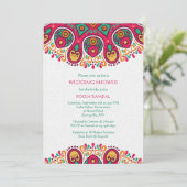 Mandala Randen 2 Uitnodiging (Staand voorkant)