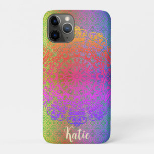 Mandala Regenboog Kleuren iPhone 11 Pro Hoesje