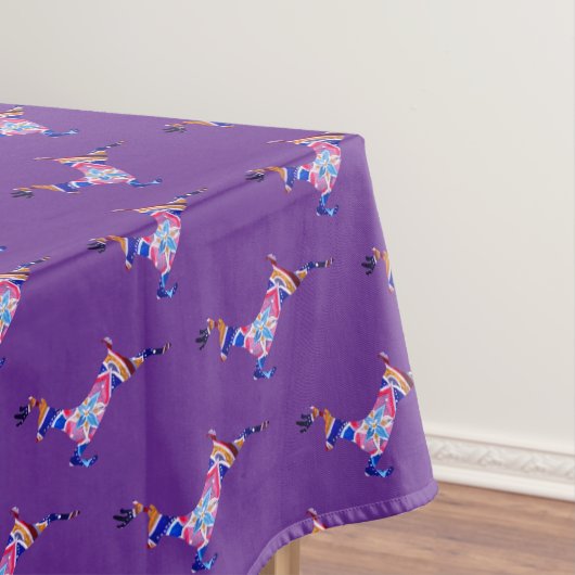 Mandala Reindeer Etnic  Boho Art  Tafelkleed (Voorbeeld)