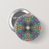 Mandala Ronde Button 5,7 Cm (Voorkant /achterkant)