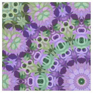 Mandala ronde patroon kaleidoscope retro hippie hs stof