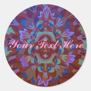Mandala Ronde Sticker
