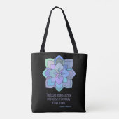 Mandala Roosevelt Sac fourre-tout de citation beau (Dos)