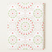 Mandala rose floral Monogramme (Dos)
