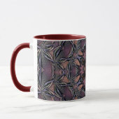 Mandala Rosette Floral Twin Retro Boho Mug (Gauche)