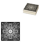 Mandala Rubberstempel (Gestempeld)