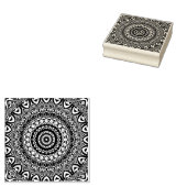 Mandala Rubberstempel (Gestempeld)