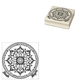 Mandala Rubberstempel