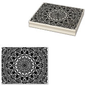 Mandala Rubberstempel (Gestempeld)