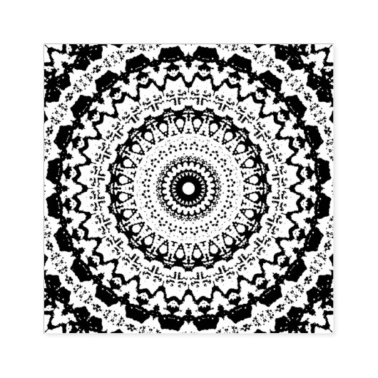 Mandala Rubberstempel (Afrduk)