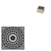 Mandala Rubberstempel (Gestempeld)