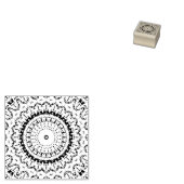 Mandala Rubberstempel (Gestempeld)