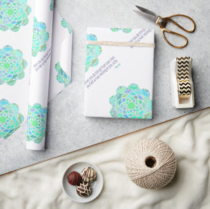 Mandala Rumi Joy Quote Cadeaupapier