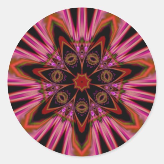 Mandala Sacred Circles #003 Sticker (Voorkant)