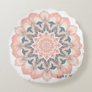 Mandala Sierkussen – Arabesque Design Rond Kussen