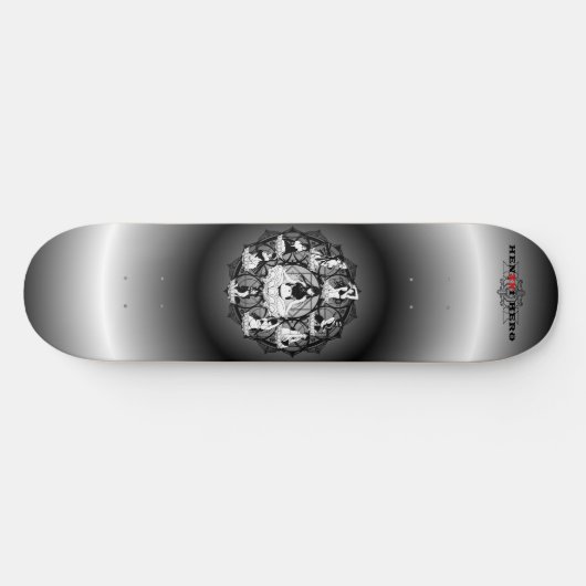 Mandala Skateboard (Horizontaal)