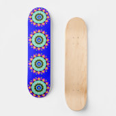 Mandala : Skateboard décoratif (Recto)