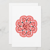 mandala Skip tekening Bedankkaart (Voorkant / Achterkant)