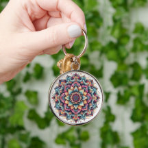 Mandala Sleutelhanger