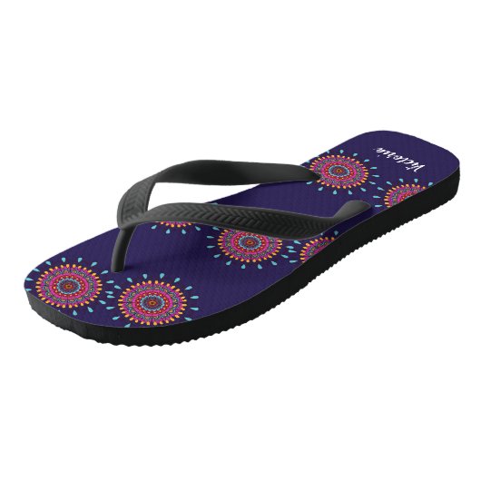 Mandala Spectrum Symfonie Teenslippers (Schuin)