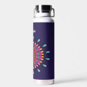 Mandala Spectrum Symfonie Waterfles (Achterkant)