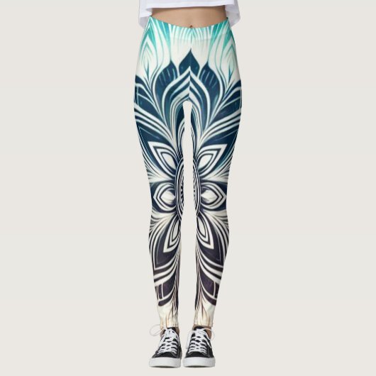 Mandala Spirit Art Leggings (Voorkant)