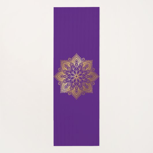 Mandala Spiritueel Healing Yoga Mat (Achterkant)