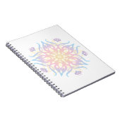 Mandala Sprite Burst Notitieboek (Rechterzijde)