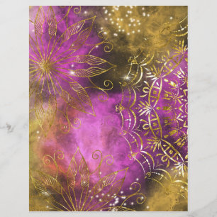 Mandala sterrenstelsel abstract spirituele yoga