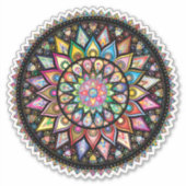 Mandala Sticker (Voorkant)