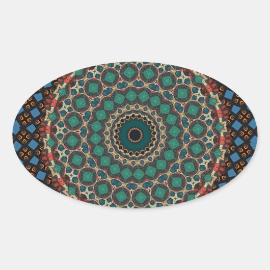 Mandala Sticker (Voorkant)