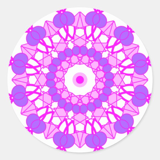 Mandala Sticker (Voorkant)