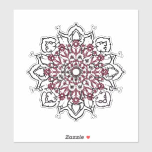 mandala sticker
