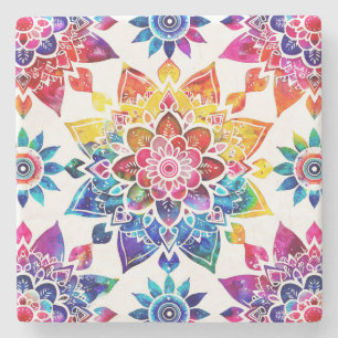 Mandala Stone Onderzetter