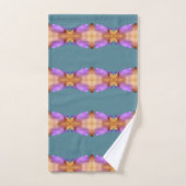 Mandala Striped Towel Set Bad Handdoek (Handdoek)