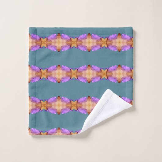 Mandala Striped Towel Set Bad Handdoek (Wasdoekje)