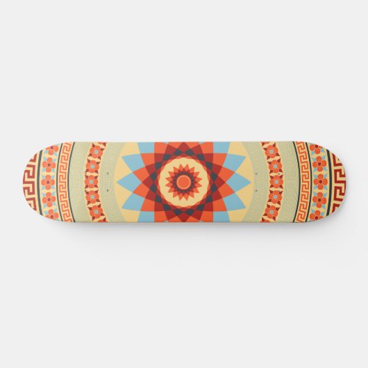Mandala Style Design #4 Skateboard (Horz)
