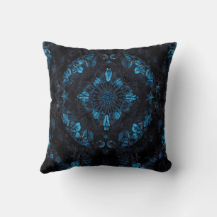 Mandala symmetrisch caleidoscopisch patroon kussen