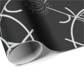 Mandala, symmetrische kunst cadeaupapier (Rol Hoek)