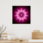 Mandala Synchronicity Poster (Keuken)