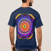 mandala t t-shirt (Achterkant)