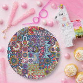 Mandala Tegel Pattern Papieren Bordje (Feest)