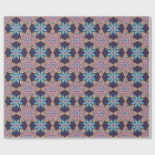 Mandala Tegel Pattern Wrapping Paper Cadeaupapier (Vlak)