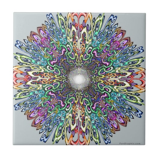 Mandala Tegeltje (Voorkant)