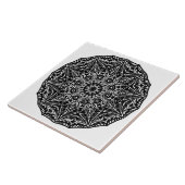 Mandala Tegeltje (Zijkant)